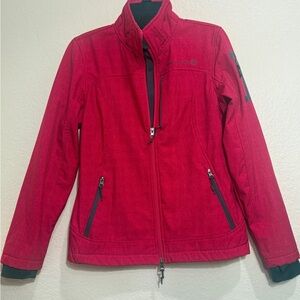 FreeCountry light weight ski/runners jacket.  Never worn.  No hood. Size sm